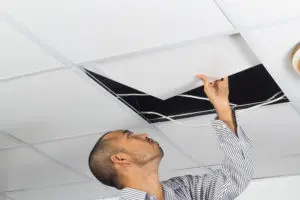 Faux plafond platre